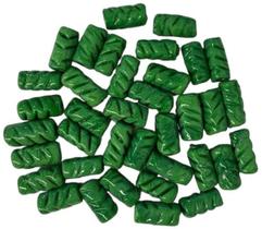 Kit Com 10 Firmas Frisadas 22Mm Verde Murano Guias