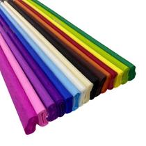 Kit Com 10 Folhas De Papel Crepom 48cm X 2m Sortidos