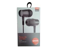 Kit com 10 Fone de Ouvido com Microfone Qmob Preto
