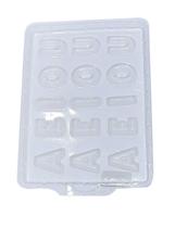 Kit Com 10 Formas De Chocolate Doces Vogais Luckyfest