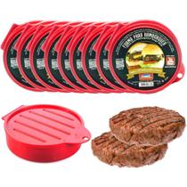 Kit com 10 Forminhas para Prensar Hamburguer Atacado Revenda Kit com 10 Forminhas para Prensar Hamburguer Atacado Revenda