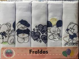 Kit com 10 fraldas pano picueta king kids Kit com 10 fraldas pano picueta king kids