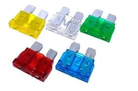 Kit Com 10 Fusíveis Misto Automotivo 10 15 20 25 30 Amperes Kit Com 10 Fusíveis Misto Automotivo 10 15 20 25 30 Amperes