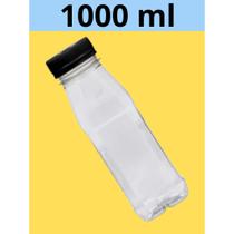 Kit com 10 Garrafas PET Luxo com Tampa Lacre 300ml, 500ml ou 1000ml Ideal para Delivery Premium