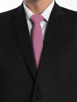 Kit com 10 gravatas rosê tecido oxford slim padrinhos,casamento Kit com 10 gravatas rosê tecido oxford slim padrinhos,casamento