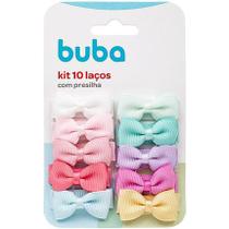 Kit com 10 laços com presilha buba