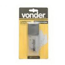 Kit Com 10 Lâminas Para Estilete Trapezoidal Vonder Kit Com 10 Lâminas Para Estilete Trapezoidal Vonder