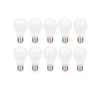 Kit com 10 lâmpadas bulbo led 9w