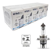 Kit Com 10 Lâmpadas H4 12v Halógena Comum