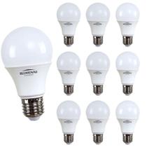 Kit com 10 Lâmpadas LED A60 E27 - 9W 6.500K - Blumenau Iluminação Kit com 10 Lâmpadas LED A60 E27 - 9W 6.500K - Blumenau Iluminação