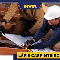 Kit com 10 Lapis de Carpinteiro Pedreiro Irwin Profissional