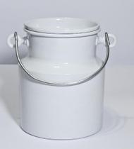 Kit com 10 leiteiras 1 litro em aluminio colorida