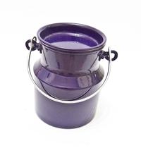 Kit com 10 leiteiras 1 litro em aluminio colorida