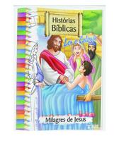 Kit com 10 livros para ler e colorir histórias bíblicas - BICHO ESPERTO