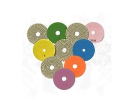 Kit Com 10 Lixa Diamantada Polir Mármore Granito Porcelanato Kit Com 10 Lixa Diamantada Polir Mármore Granito Porcelanato