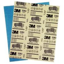 Kit com 10 lixa seco blue 150 - 3m 338u Kit com 10 lixa seco blue 150 - 3m 338u