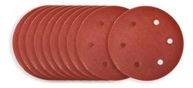 Kit Com 10 Lixas 225Mm Grãos Para Lixadeira Girafa De Teto 1