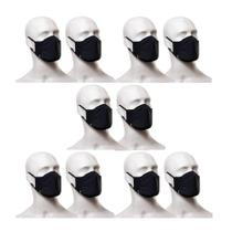 Kit com 10 Máscaras Protetoras Lupo 36004-904 Pretas Kit com 10 Máscaras Protetoras Lupo 36004-904 Pretas