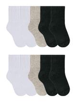 Kit com 10 Meias Infantil Cano Médio Selene 2040-370