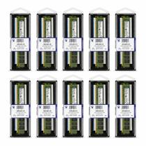 Kit Com 10 Memorias 8gb, Desktop Ddr3 Kingston 1600mhz Kvr16n118