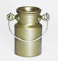 Kit Com 10 Mini Leiteira 250 Ml Em Aluminio - Coloridas