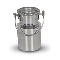 Kit Com 10 Mini Leiteira 250 Ml Em Aluminio - Coloridas