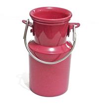 Kit Com 10 Mini Leiteira 250 Ml Em Aluminio - Coloridas