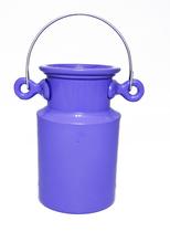 Kit Com 10 Mini Leiteira 250 Ml Em Aluminio - Coloridas