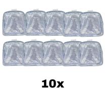 KIT COM 10 MINI mochila BRANCA infantil transparente escola KIT COM 10 MINI mochila BRANCA infantil transparente escola