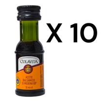 Kit com 10 Mini Vinagres Aceto Balsâmico Di Modena Colavita 12ml - Italiano