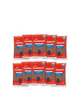 Kit com 10 pacotes do granulado macio de chocolate harald 1kg Kit com 10 pacotes do granulado macio de chocolate harald 1kg