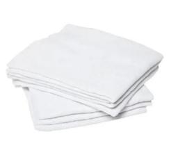 Kit com 10 - Pano de Chão Saco Branco Grande - Algodão - Absorção Max - 62x42cm