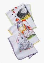 Kit Com 10 - Pano De Prato Atacado Vies Estampado - 43x71cm Kit Com 10 - Pano De Prato Atacado Vies Estampado - 43x71cm