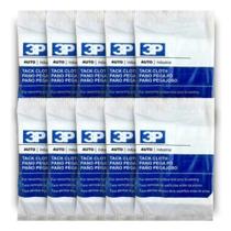 Kit com 10 Pano Pega Pó E Poeira Limpeza Para Pintura De Carros Tach Cloth Pegajoso 3P Remoção de particulas preparação de Superficie para pintura