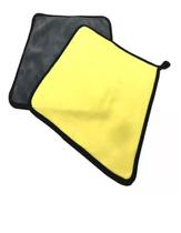 Kit Com 10 Pano Toalha Flanela De Microfibra 600Gsm 60X30 Kit Com 10 Pano Toalha Flanela De Microfibra 600Gsm 60X30