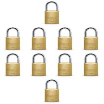 Kit com 10 papaiz cadeado 50mm