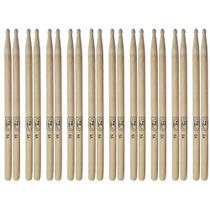 Kit com 10 Pares de Baquetas para Bateria Hickory 5A New York