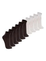 Kit com 10 Pares de Meias Cano Médio Lupo 4200-088 Colorido Kit com 10 Pares de Meias Cano Médio Lupo 4200-088 Colorido