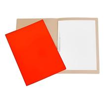 Kit com 10 Pasta de Papelão Com Grampo 34cm x 23cm Vermelha Kit com 10 Pasta de Papelão Com Grampo 34cm x 23cm Vermelha