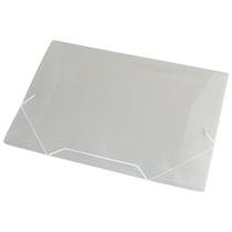 Kit com 10 Pastas Plástica Aba Elástico Ofício Tamanho A4 de 23,5cmx33,5cm ACP Referência 1021
