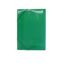 Kit com 10 Pastas Plástica Aba Elástico Ofício Tamanho A4 de 23,5cmx33,5cm ACP Referência 1021