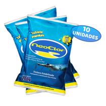 Kit com 10 Pastilhas De Cloro Neoclor Tablete Premium Para Piscinas Kit com 10 Pastilhas De Cloro Neoclor Tablete Premium Para Piscinas
