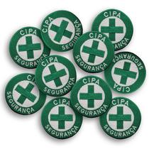 Kit Com 10 Patch Bordado Cipa Termocolante Aplique 8 cm