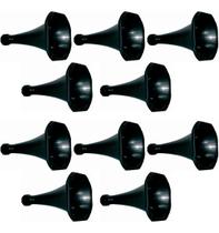 Kit Com 10 Pcs Corneta Longa Tsr Orion Boca Som Automotivo