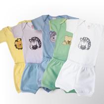 Kit com 10 peças conjunto body shorts perfeito para o verão Kit com 10 peças conjunto body shorts perfeito para o verão