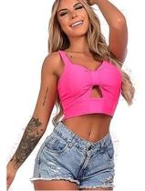 Kit Com 10 Peças Cropped Suplex Cores e Modelos Variados