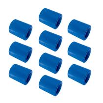 Kit Com 10 Peças - Luva Azul Ppr Para Ar Comprimido Topfusion Ø 20mm Kit Com 10 Peças - Luva Azul Ppr Para Ar Comprimido Topfusion Ø 20mm