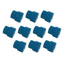 Kit com 10 Peças -Luva Mista Ppr Rede de Ar Comprimido 20mm x 1/2" - Topfusion