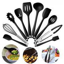 Kit Com 10 Peças Utensílios De Cozinha Lorben Antiaderente