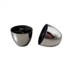 Kit com 10 Pés de Plástico para Móveis - 4 cm Inclui Parafusos Kit com 10 Pés de Plástico para Móveis - 4 cm Inclui Parafusos